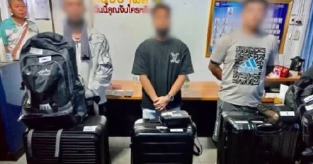 3 rakyat Malaysia ditahan, 97kg syabu dirampas dalam tren di Thailand