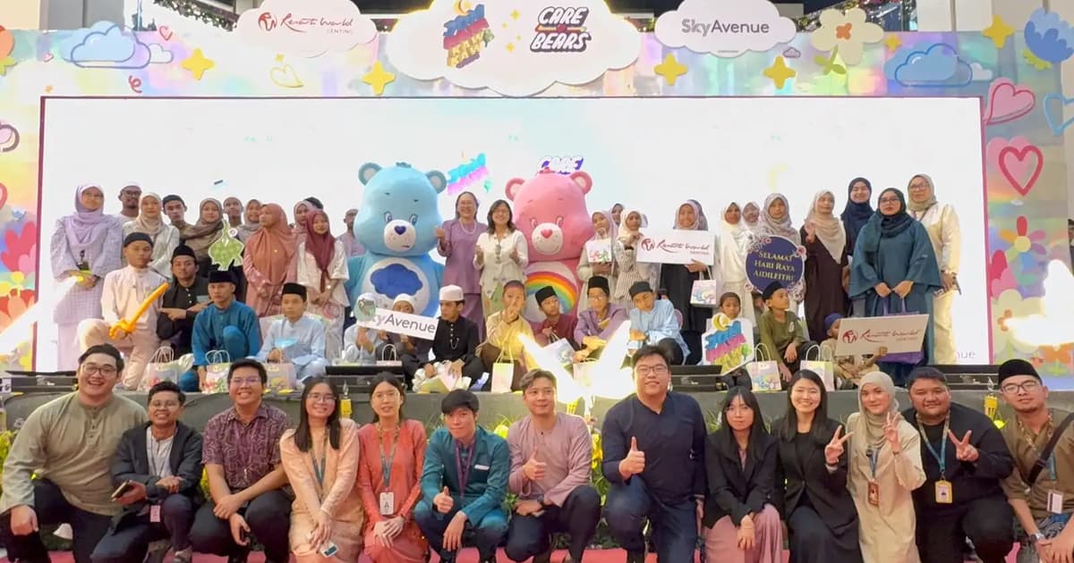 Care Bears bring Raya cheer to children at Resorts World Genting