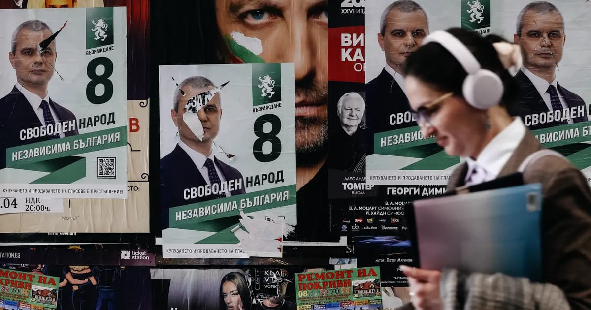 Crisis-hit Bulgaria votes in eighth election in 5 years