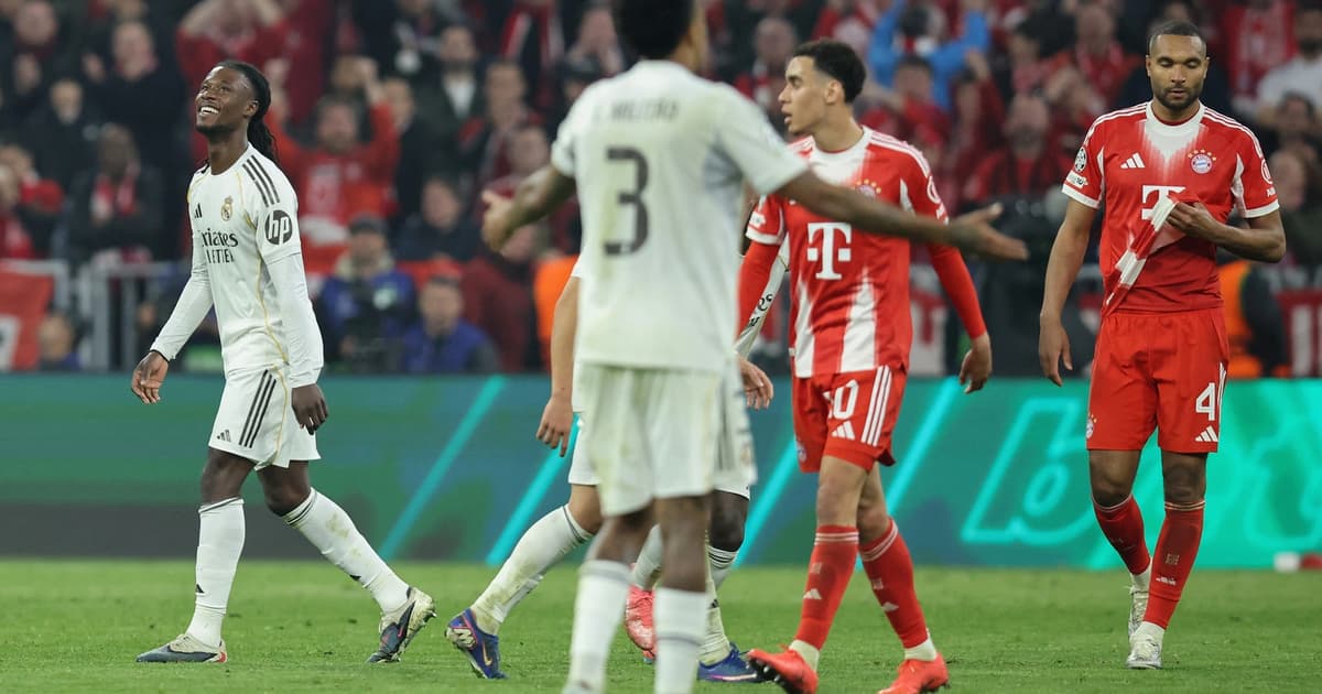 Real slam ‘unbelievable’ red card after Bayern defeat