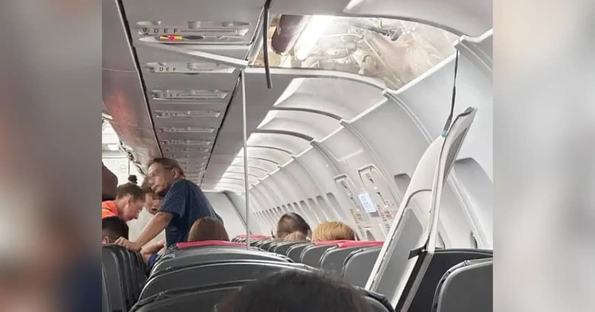 AirAsia flight lands safely after cabin panel becomes loose, dislodges