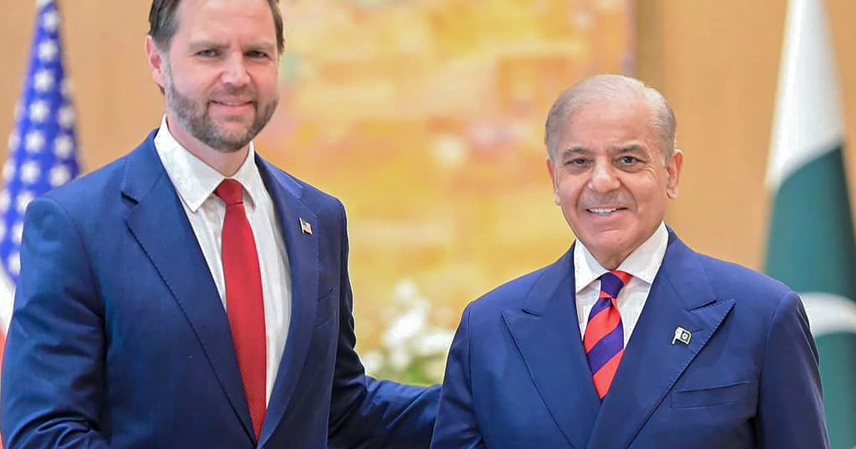Pakistan PM meets US VP Vance as peace talks ‘commence’