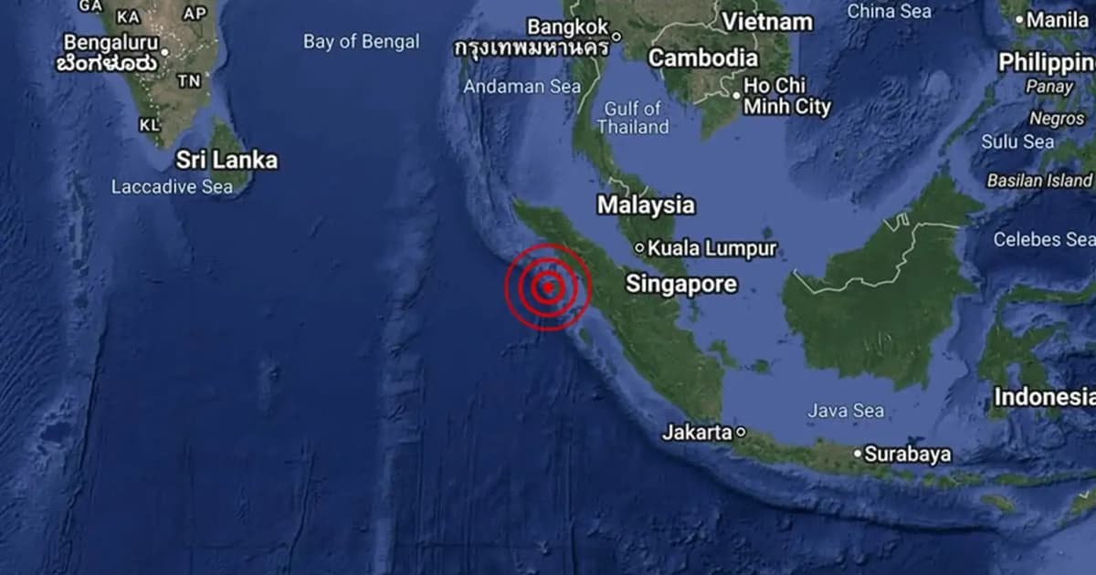 Gempa bumi sederhana landa Sumatera Utara