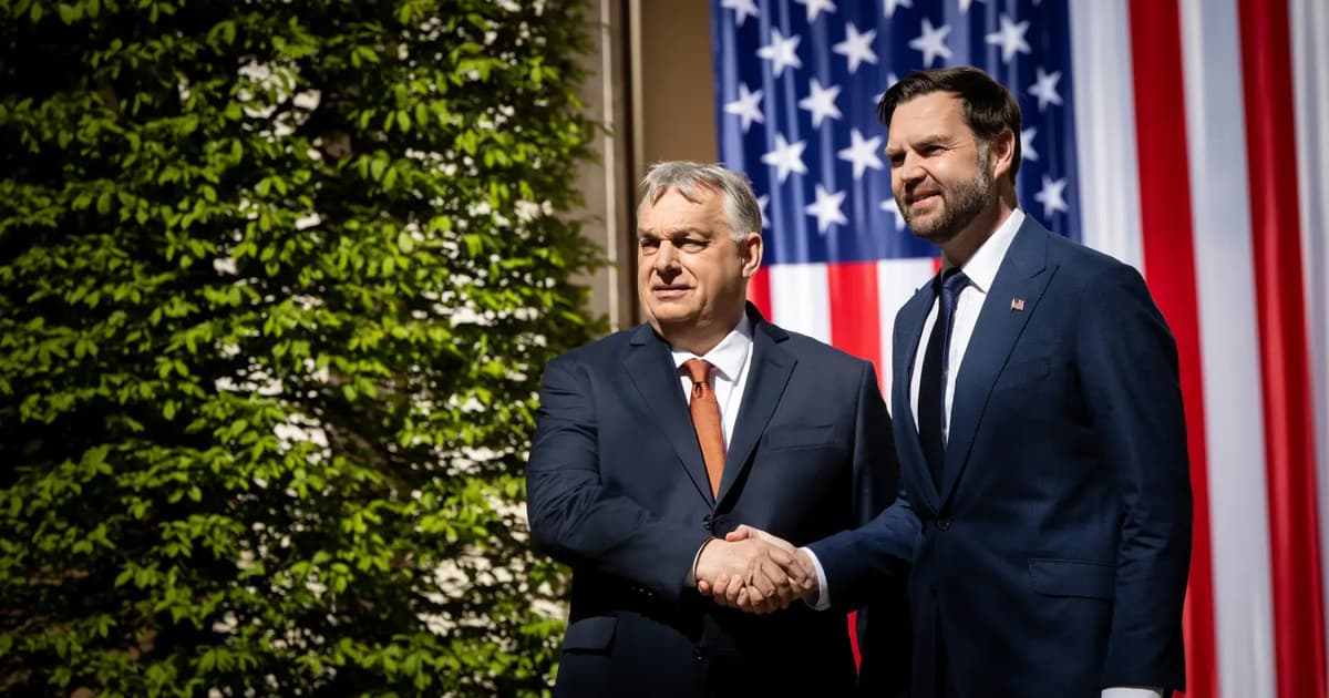 Hungary to purchase US oil following Vance visit