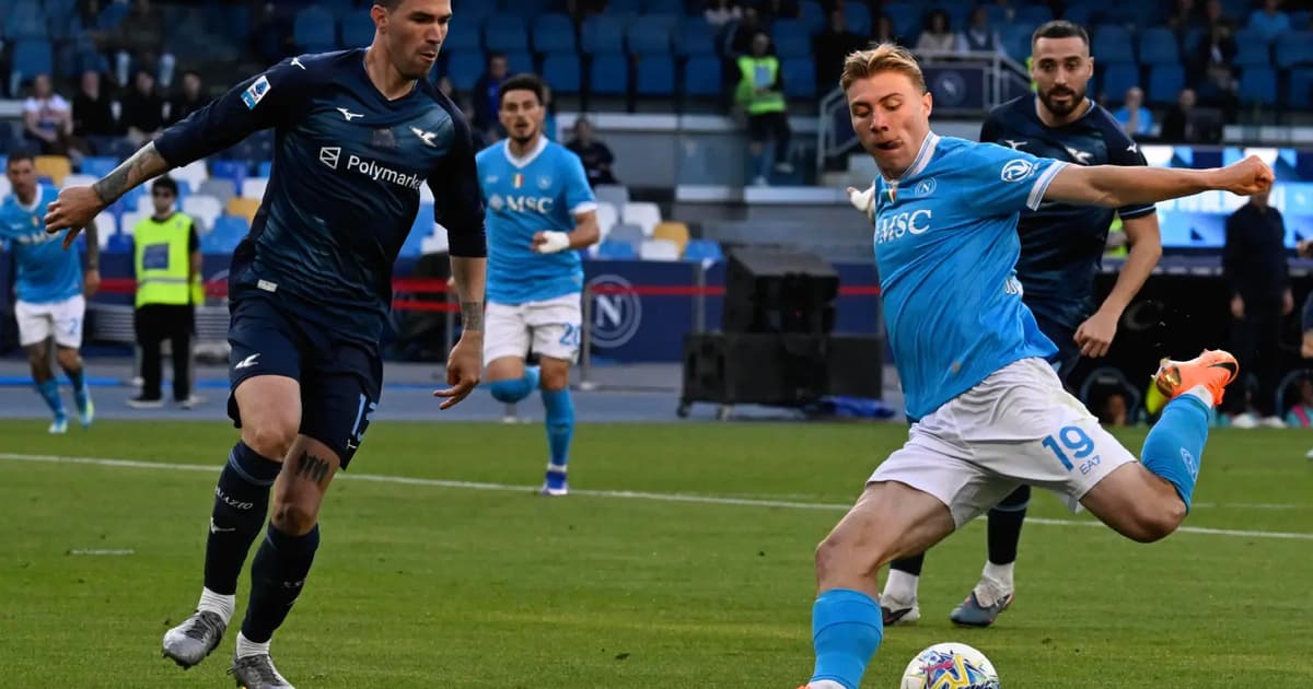 Napoli’s Serie A title defence nears end with Lazio defeat