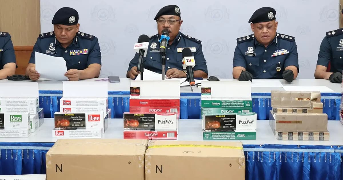 Over 10mil illicit cigarettes seized in Sarawak since January