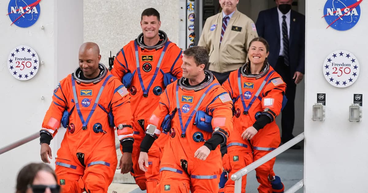 Artemis crew urges unity on ‘lifeboat’ Earth