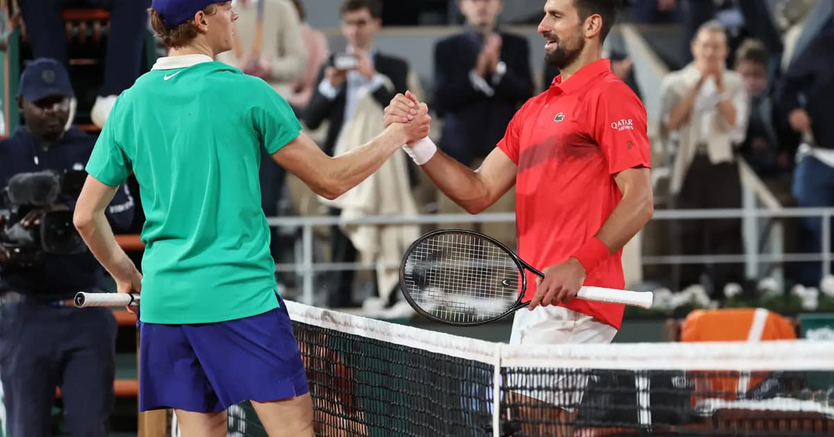 Sinner, Djokovic kept apart in French Open draw