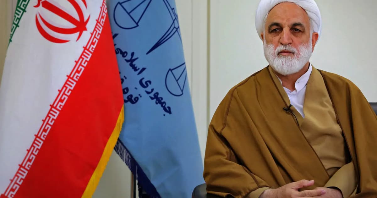 Iran’s judiciary chief says Tehran open to US talks but against policy ‘imposition’