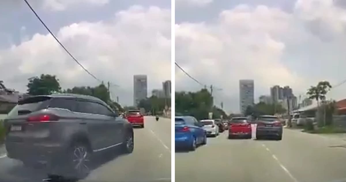 Motorcyclist killed after car veers into its path in PJ