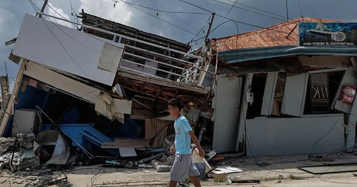 Gempa bermagnitud 6.0 gegar tengah Filipina