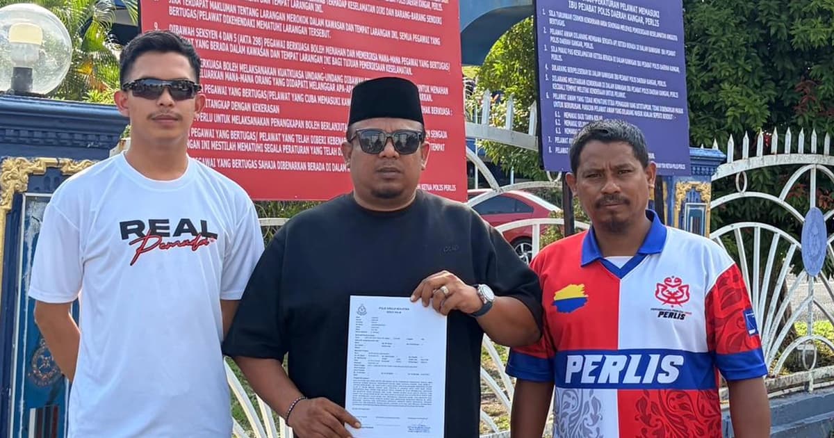 Kalimah ‘Allah’ dalam tokong, Pemuda Umno Kangar repot polis