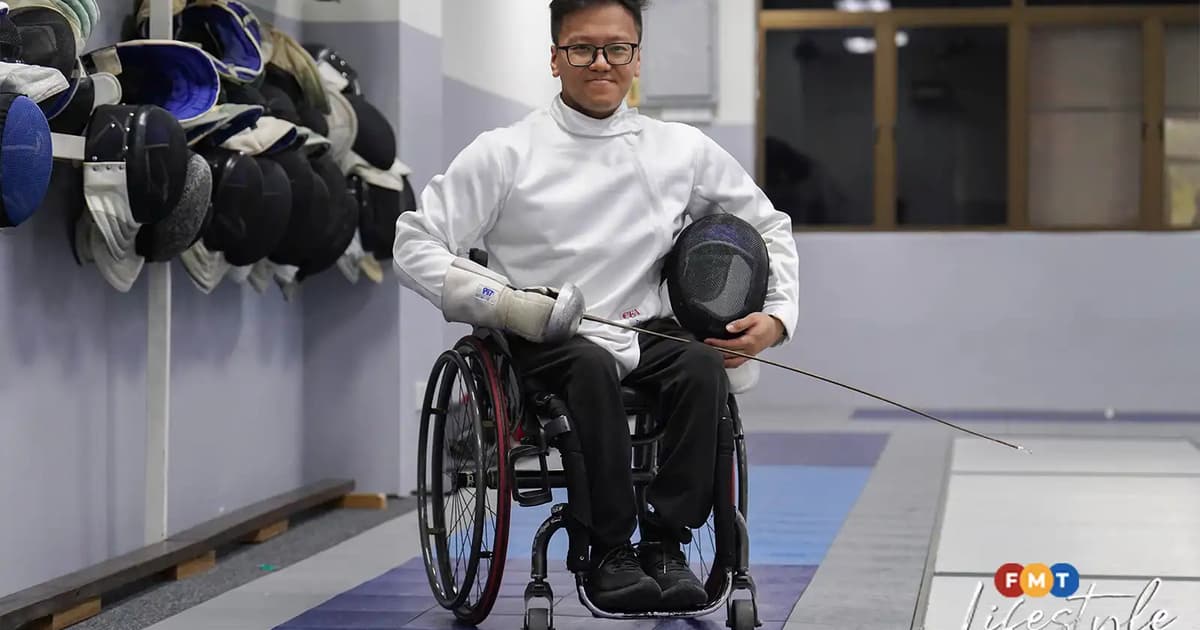 The unbreakable spirit of wheelchair fencer Daniel Lee