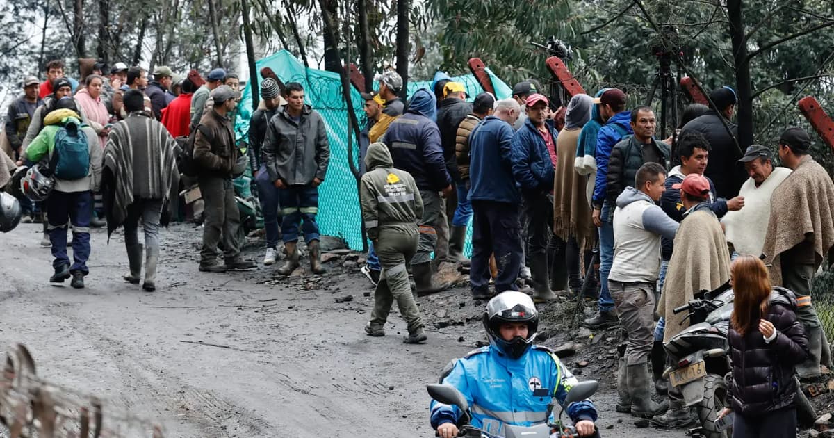 Explosion at coal mine in Colombia, at least 4 trapped