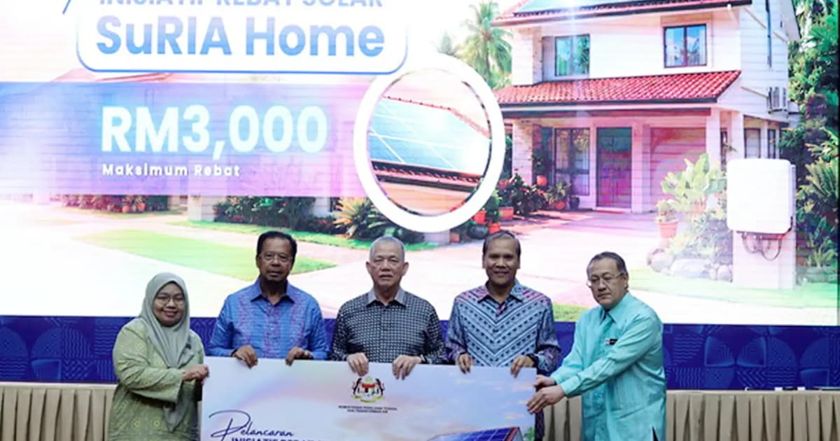 Rebat hingga RM3,000 untuk pengguna domestik pasang sistem solar