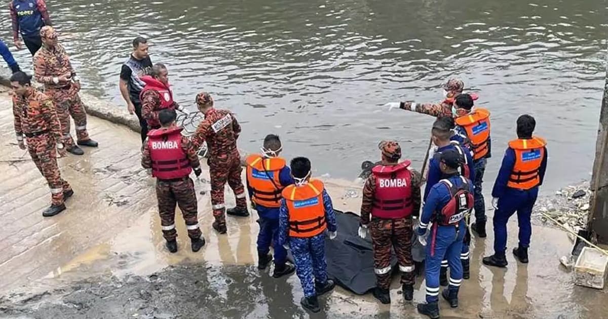 Lelaki ditemui lemas selepas 3 hari terjatuh sungai