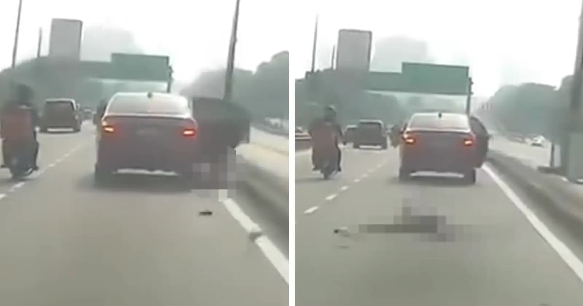 Woman jumps out of moving e-hailing car to escape ‘staring’ driver