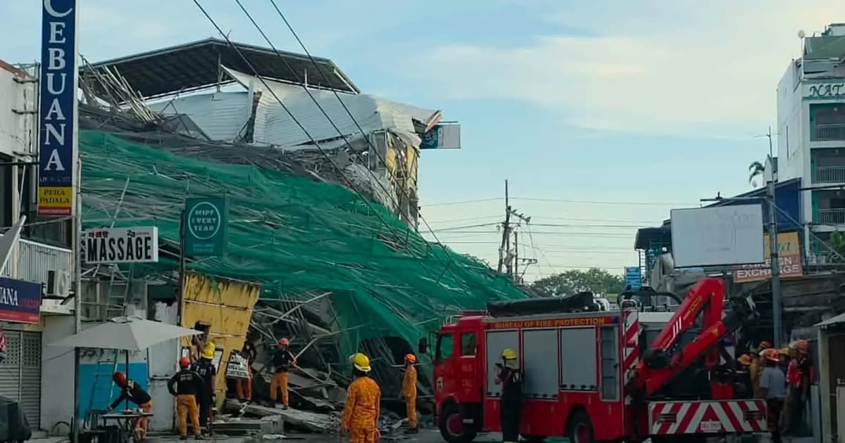 Malaysian reported dead in Philippine building collapse