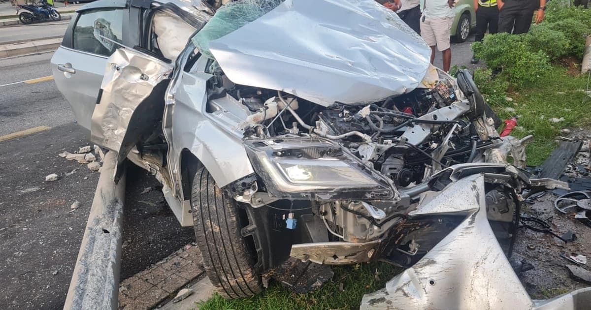 Suami isteri maut, motosikal dilanggar pemandu dipercayai mabuk