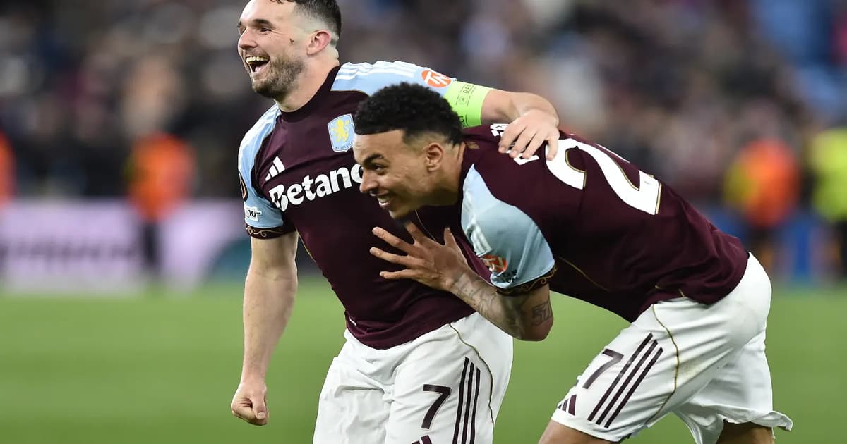 McGinn double helps Villa crush Forest 4-0 to reach Europa League final