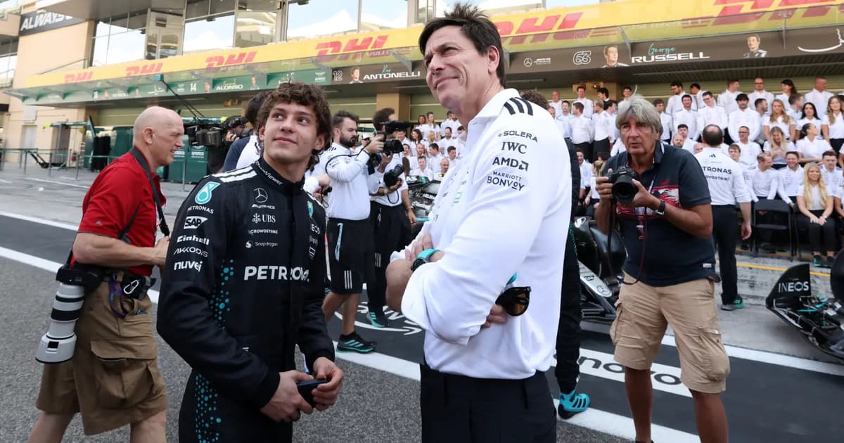 Wolff heralds Antonelli’s speed as teen joins Senna and Schumacher in record books