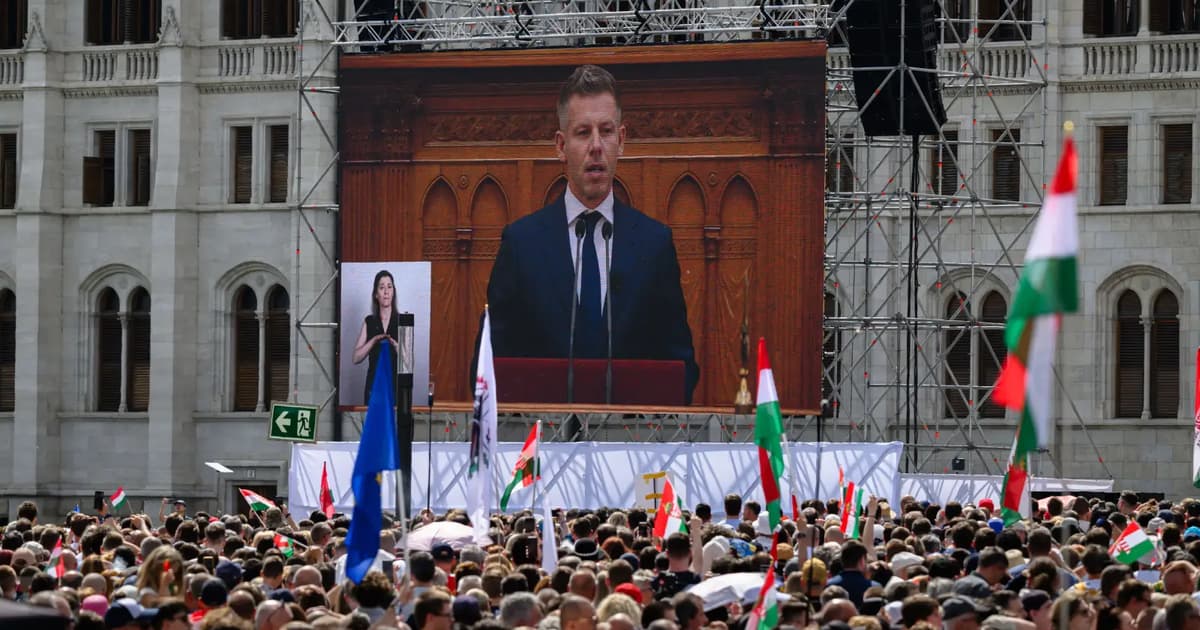 Magyar sworn in as Hungary’s ‘regime change’ PM