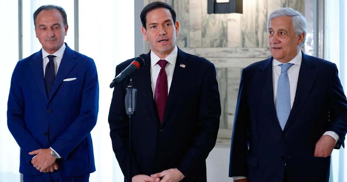 Rubio urges Europeans to share the Iran burden