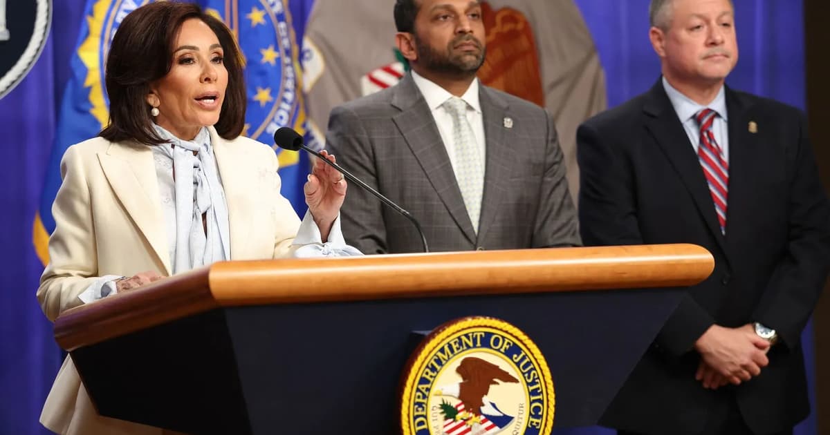 US attorney Pirro says officer was shot during White House correspondents’ dinner by suspect’s gun