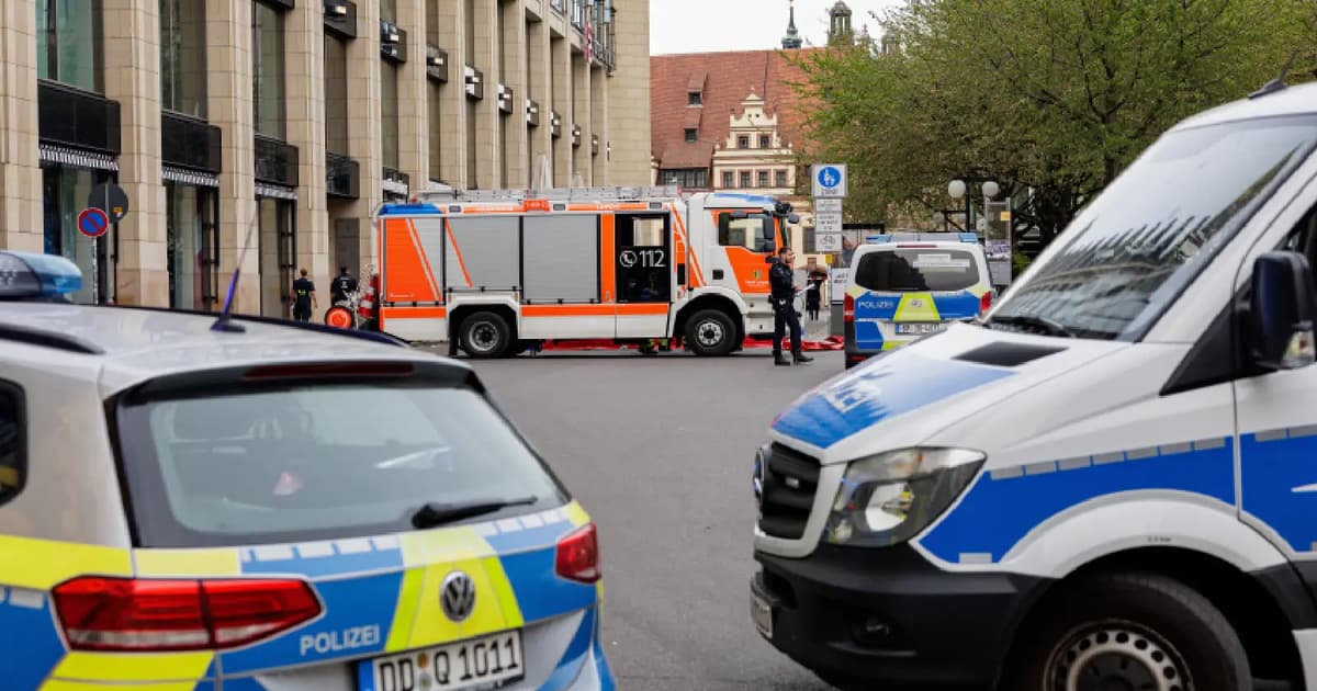 Two dead as car ploughs into crowd in Germany’s Leipzig