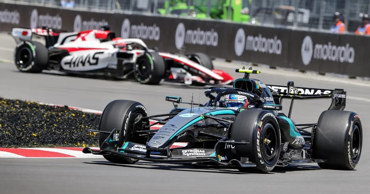 Antonelli romps opening practice ahead of Russell
