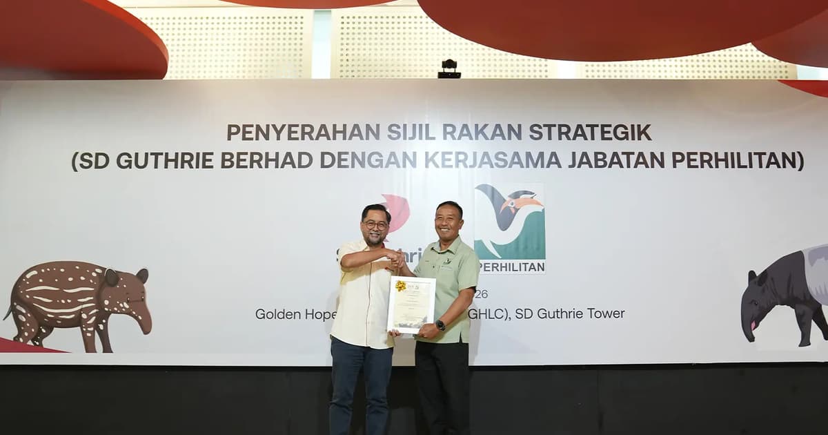 SD Guthrie kerjasama Perhilitan pulihara tapir Malaya