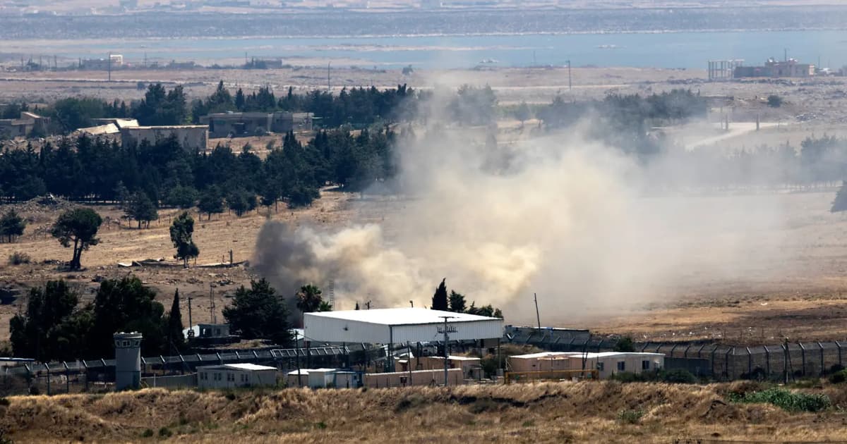Jordan strikes drug, arms smuggling sites in southern Syria