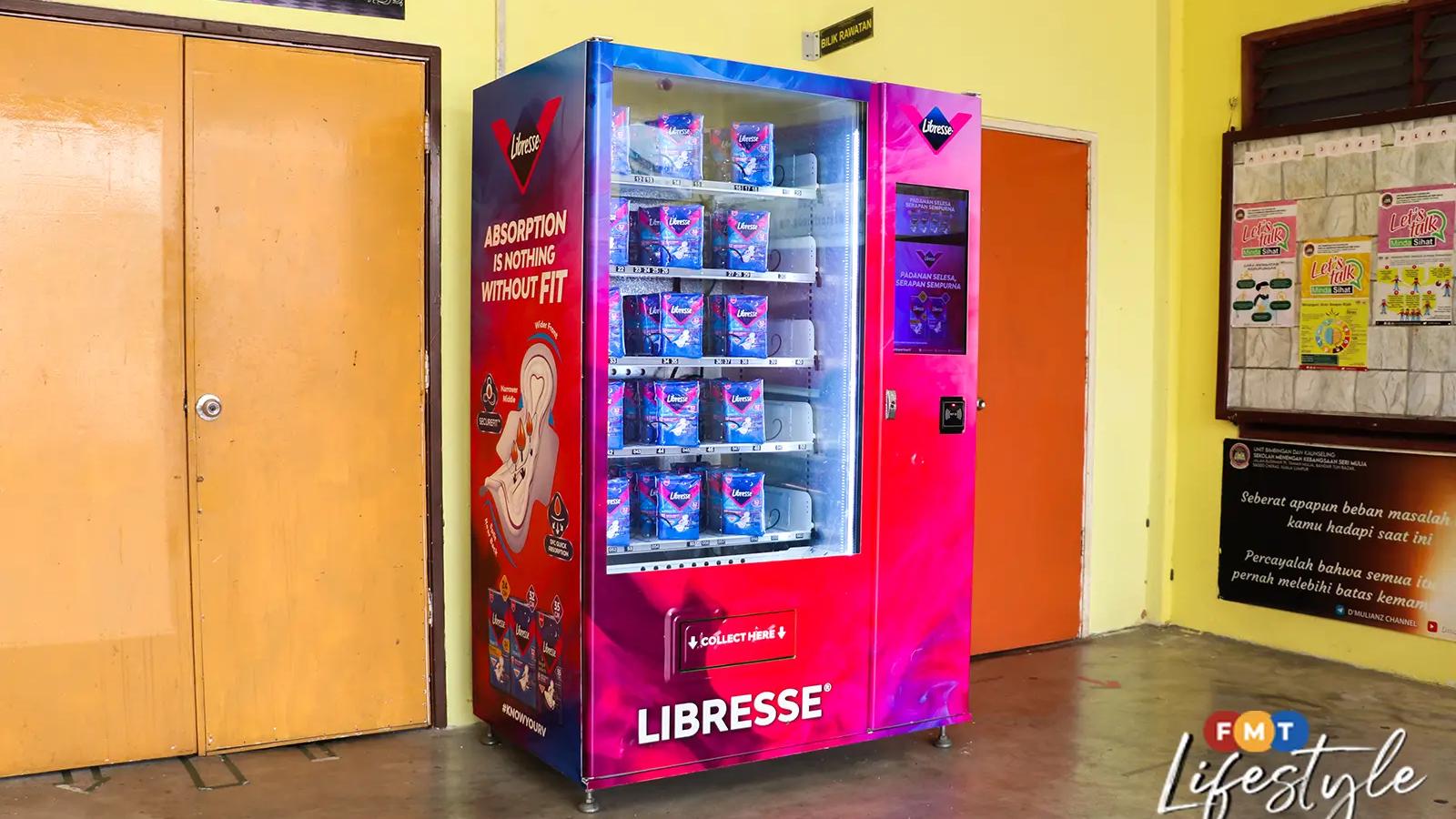 Sanitary pad vending machines are breaking the stigma of menstruation