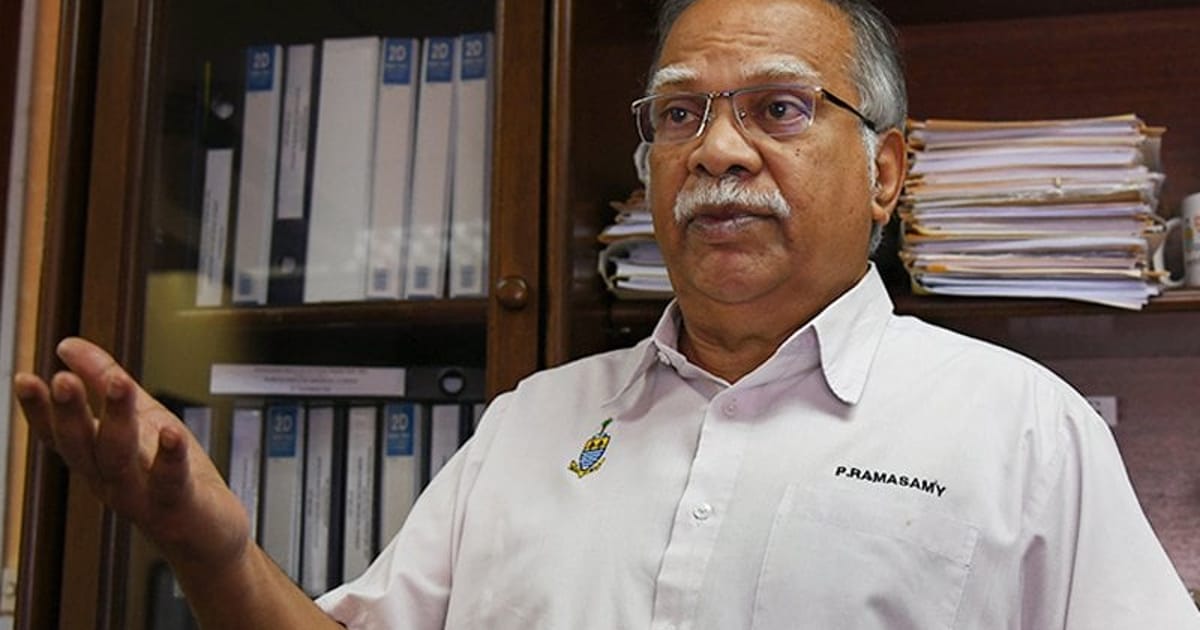 Indian support for govt at risk, not just MIC’s, says Ramasamy | FMT