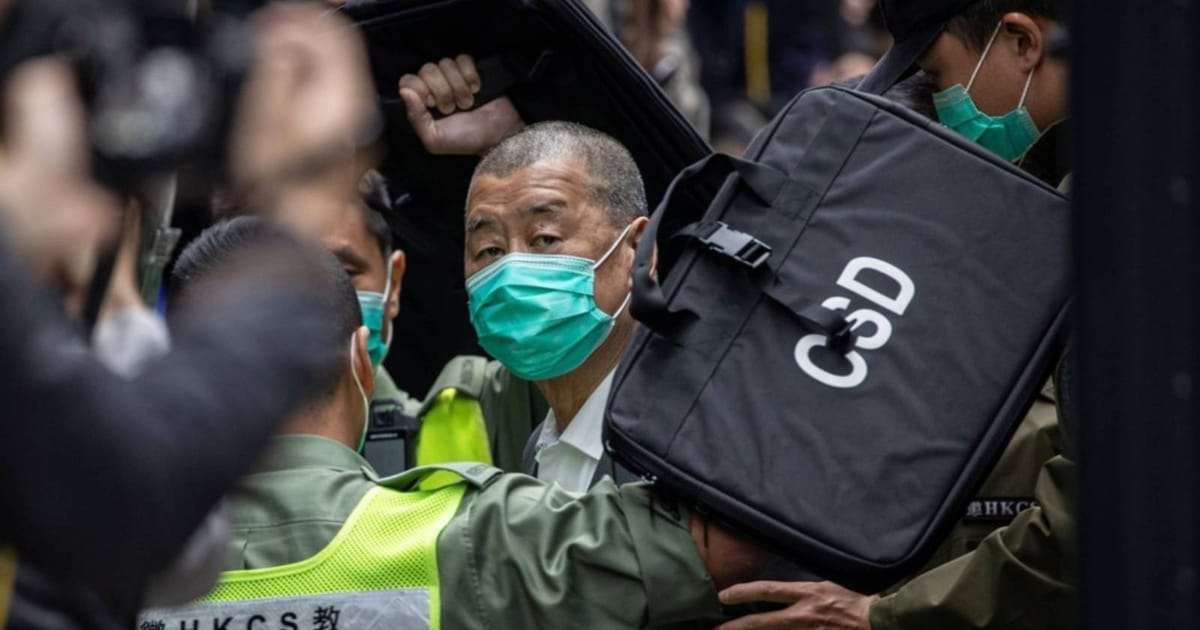 Hong Kong sentences pro-democracy mogul Jimmy Lai to 20 years in jail