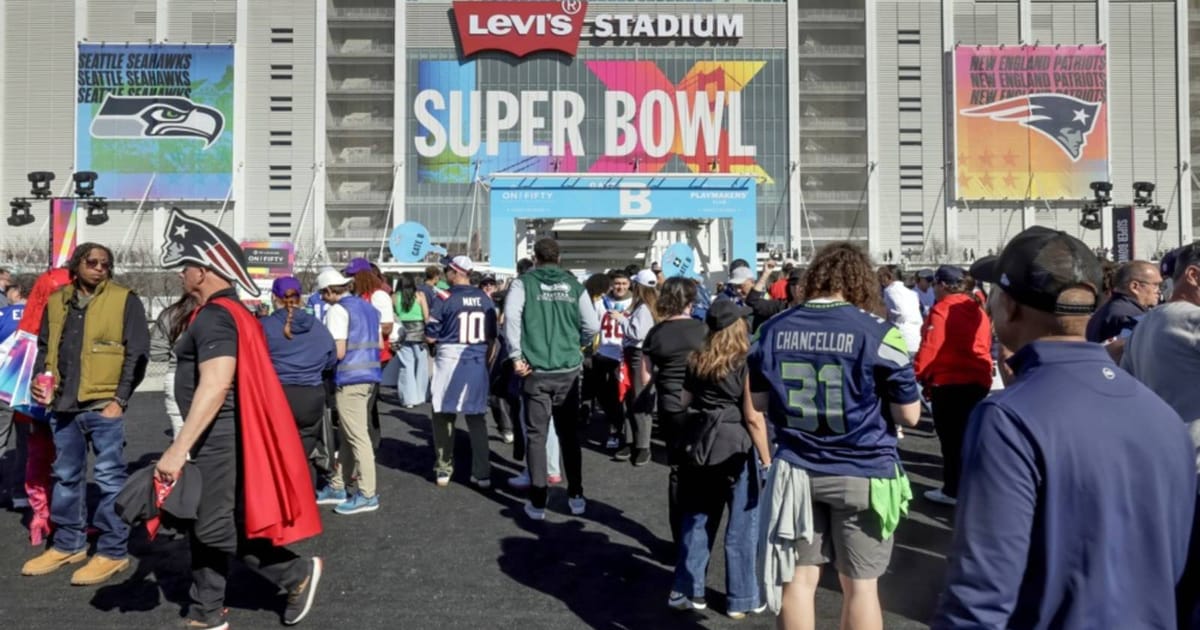 Trump absent from Super Bowl but wishes teams well