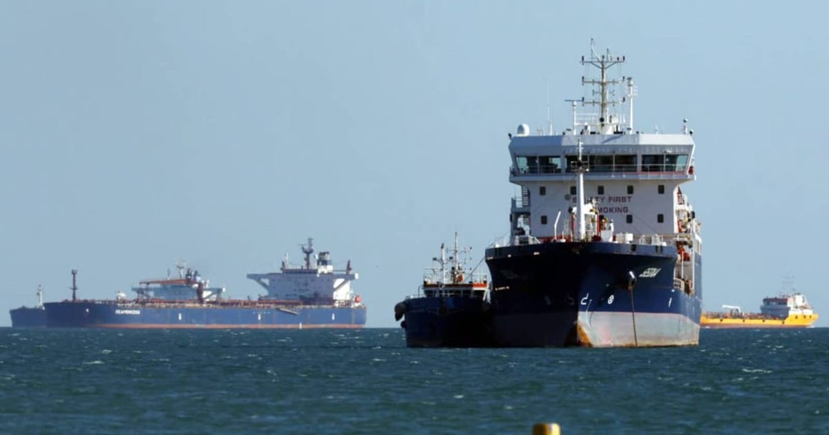 Trump says US destroyer hit Iran cargo ship trying to evade blockade