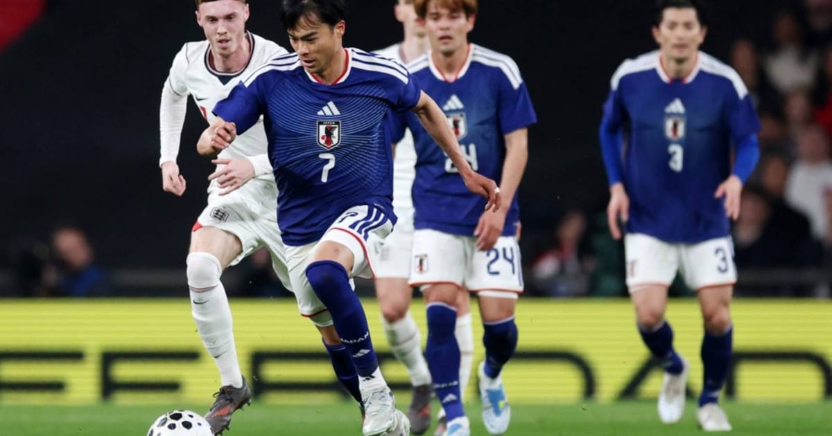 Mitoma fires Japan to historic first win over England