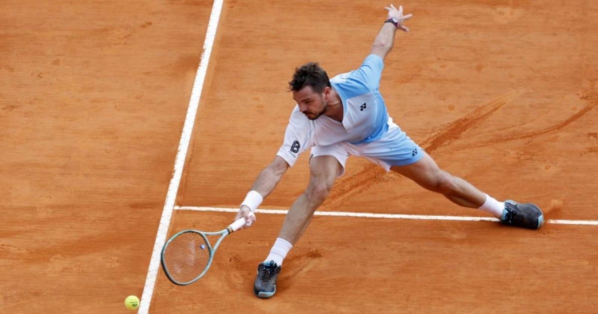 Wawrinka falls in first round on Monte Carlo farewell