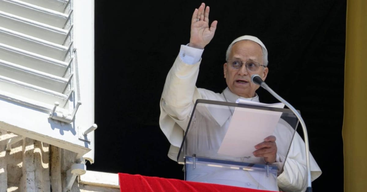 Pope Leo slams ‘unacceptable’ threat to Iranian population
