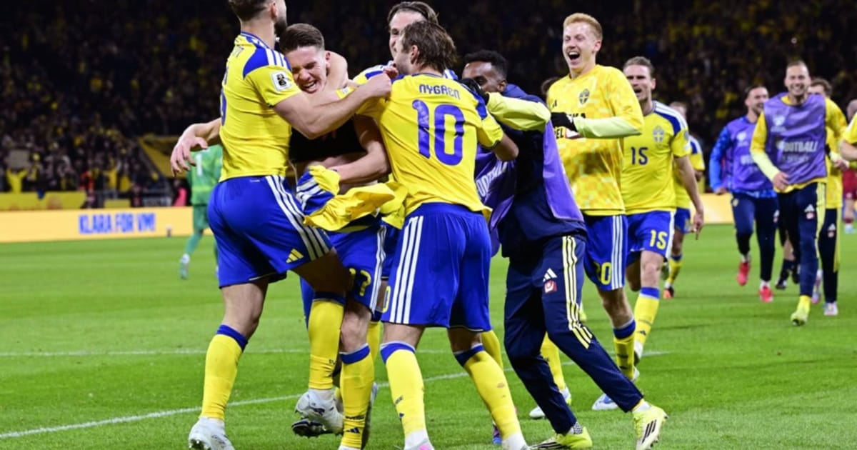 Gyokeres sends Sweden to World Cup with dramatic winner against Poland