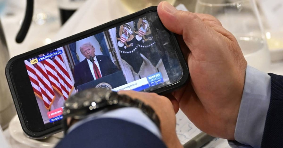 Stocks slide, dollar advances after Trump’s speech on Iran war