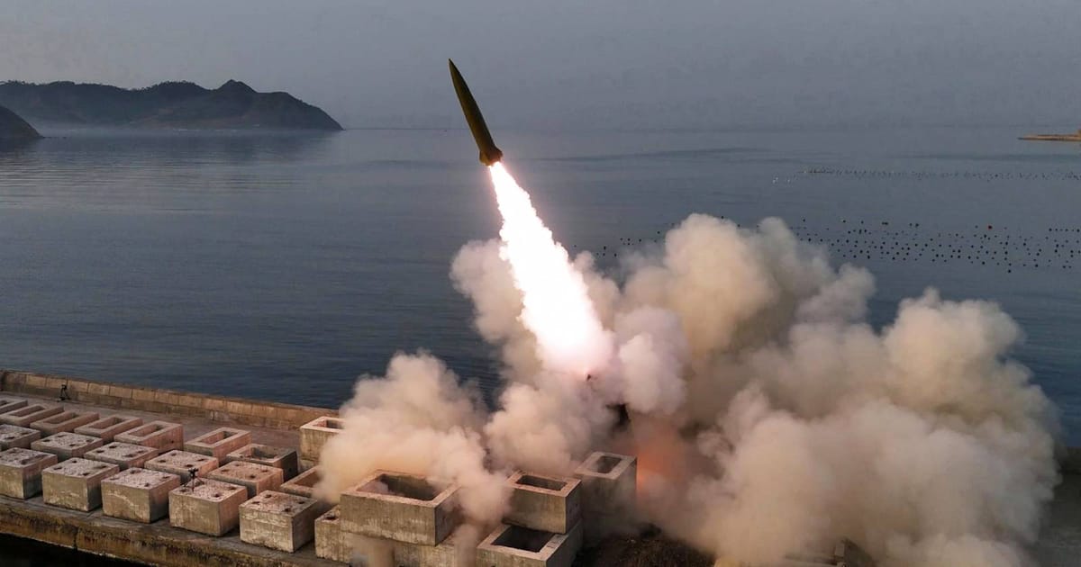 North Korea test-fires tactical missile as Kim hails accuracy