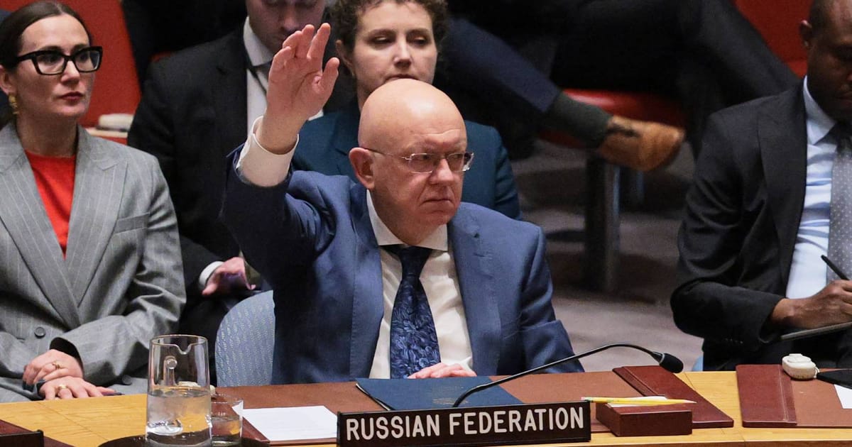 Russia, China veto UN resolution on reopening Strait of Hormuz