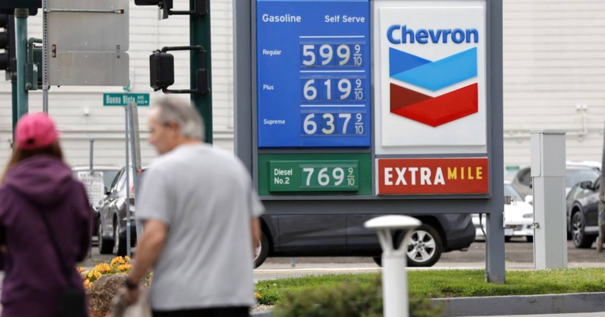 Trump says energy chief ‘wrong’, sees lower gas prices after Iran war