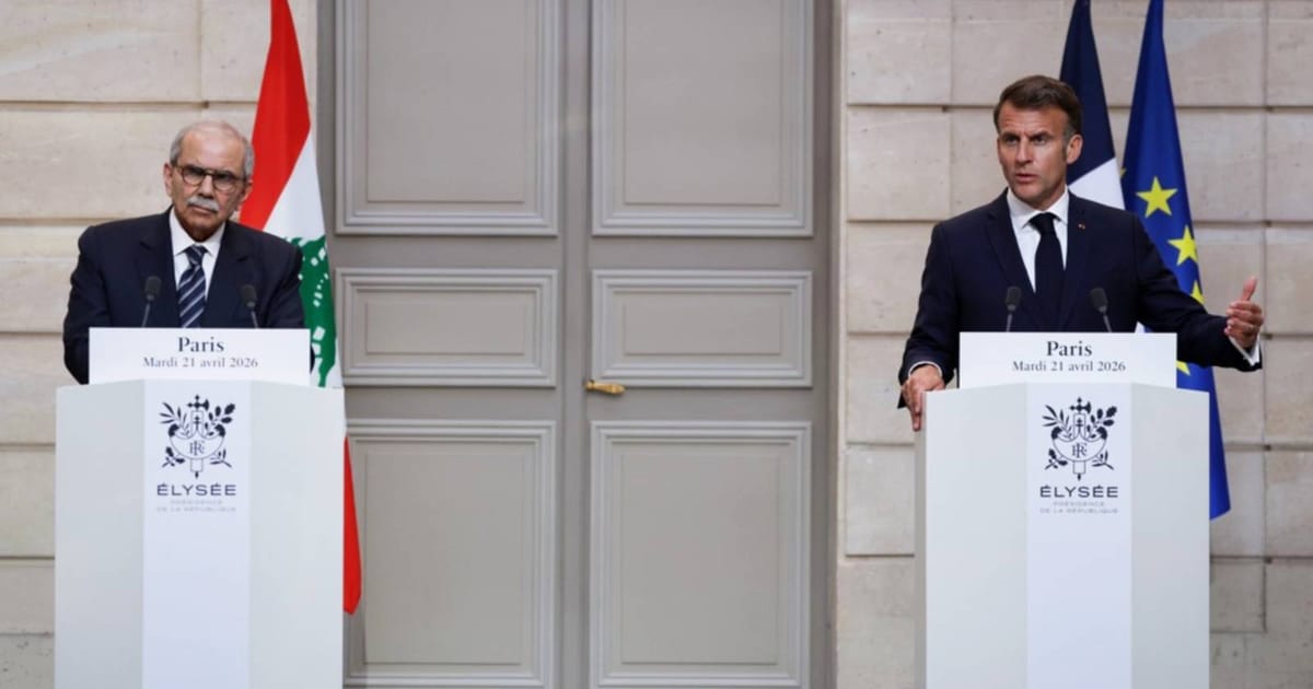 Macron urges Israel to abandon ‘territorial ambitions’ in Lebanon