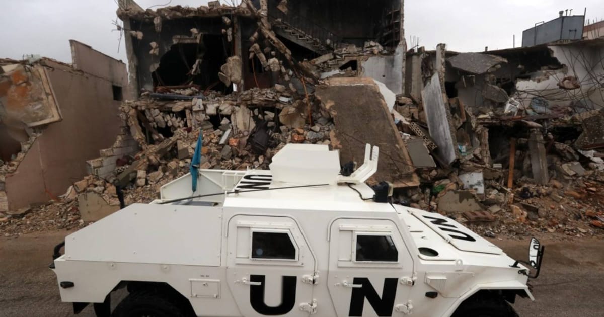 Unifil says Israeli tank rammed its vehicles in southern Lebanon