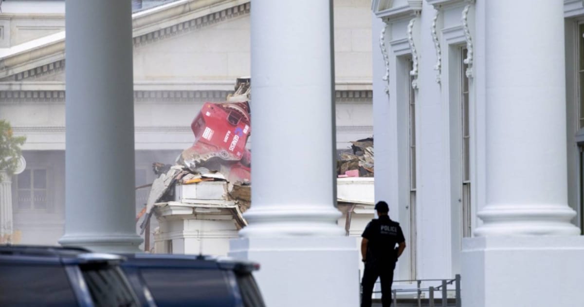 Judge orders halt to Trump’s White House ballroom construction