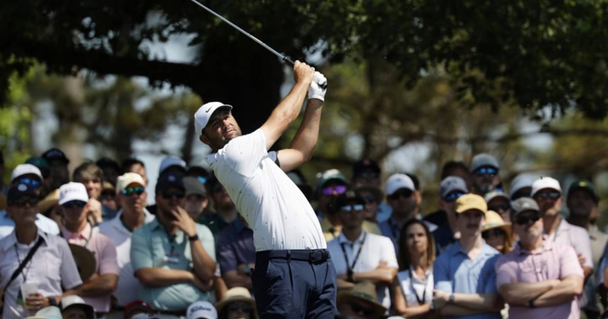 Scheffler grabs share of PGA lead as McIlroy endures misery