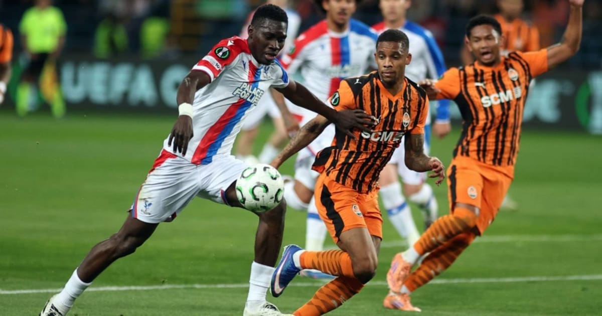 Crystal Palace beat Shakhtar to close in on Conference League final